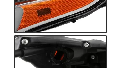 Xtune OE Left Driver Side HID w/o Sport Pkg Headlight Infiniti FX35 | FX37 | FX50 | QX70 2009-2017                                     - HD-JH-IFX3509-HID-OE-L - Image 5