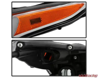 Xtune OE Left Driver Side HID w/o Sport Pkg Headlight Infiniti FX35 | FX37 | FX50 | QX70 2009-2017 - HD-JH-IFX3509-HID-OE-L