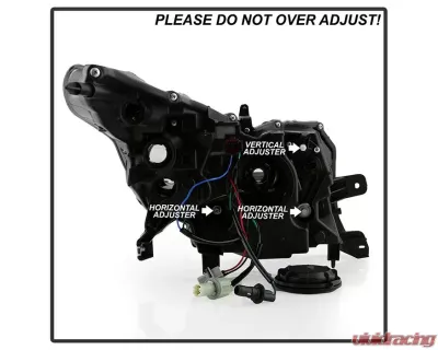 Xtune OE Left Driver Side HID w/o Sport Pkg Headlight Infiniti FX35 | FX37 | FX50 | QX70 2009-2017 - HD-JH-IFX3509-HID-OE-L