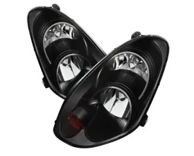 Xtune Black Crystal Headlights Infiniti G35 2005-2006