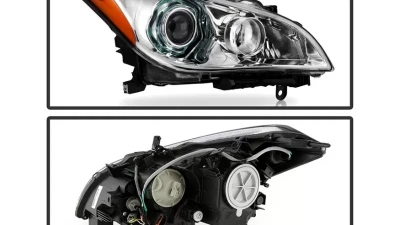 Xtune OE Right Passenger Side  HID w/o Technology Pkg Headlight Infiniti M37 2011-2014                                     - HD-JH-IM3711-HID-OE-R - Image 2