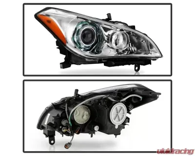 Xtune OE Right Passenger Side  HID w/o Technology Pkg Headlight Infiniti M37 2011-2014 - HD-JH-IM3711-HID-OE-R