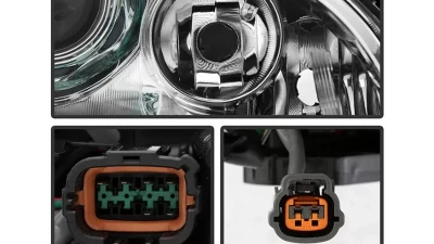 Xtune OE Right Passenger Side  HID w/o Technology Pkg Headlight Infiniti M37 2011-2014                                     - HD-JH-IM3711-HID-OE-R - Image 4