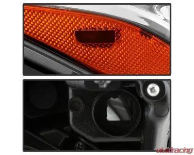 Xtune OE Right Passenger Side  HID w/o Technology Pkg Headlight Infiniti M37 2011-2014 - HD-JH-IM3711-HID-OE-R