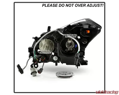 Xtune OE Right Passenger Side  HID w/o Technology Pkg Headlight Infiniti M37 2011-2014 - HD-JH-IM3711-HID-OE-R