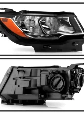Xtune OE Right Passenger Side Halogen Headlight Jeep Compass 2017-2021                                     - HD-JH-JCOM17-OE-R - Image 2