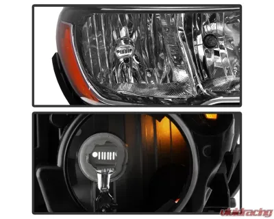 Xtune OE Right Passenger Side Halogen Headlight Jeep Compass 2017-2021 - HD-JH-JCOM17-OE-R