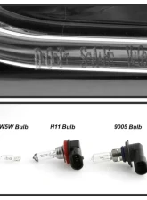 Xtune OE Right Passenger Side Halogen Headlight Jeep Compass 2017-2021                                     - HD-JH-JCOM17-OE-R - Image 5