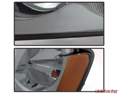 Xtune Smoke Crystal Headlights Jeep Grand Cherokee 2005-2007 - HD-JH-JGC05-AM-SM