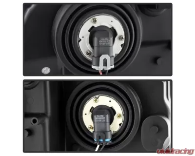 Xtune Smoke Crystal Headlights Jeep Grand Cherokee 2005-2007 - HD-JH-JGC05-AM-SM