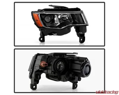 Xtune OE Right Passenger Side Halogen Headlight Jeep Grand Cherokee 2017-2021 - HD-JH-JGC17-OE-R