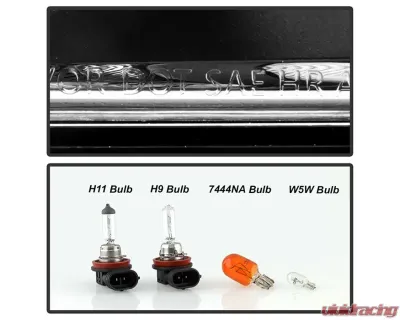 Xtune OE Right Passenger Side Halogen Headlight Jeep Grand Cherokee 2017-2021 - HD-JH-JGC17-OE-R