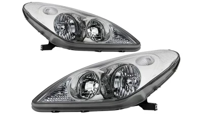 Xtune Chrome Left and Right OEM Style Headlights Lexus ES300 | ES330 2002-2004                                     - HD-JH-LES02-OE - Image 6