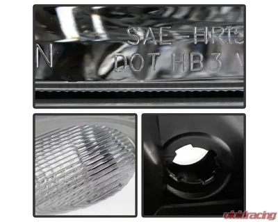 Xtune Chrome Left and Right OEM Style Headlights Lexus ES300 | ES330 2002-2004 - HD-JH-LES02-OE