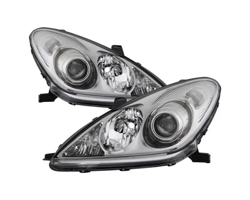 Xtune Chrome OEM Style Headlights Lexus ES330 2005-2006 - HD-JH-LES05-OE