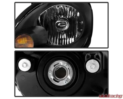 Xtune Black Crystal Headlights Lexus GS300 | GS400 | GS430 1998-2005 - HD-JH-LGS98-BK