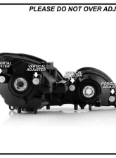 Xtune Black Crystal Headlights Lexus GS300 | GS400 | GS430 1998-2005                                     - HD-JH-LGS98-BK - Image 7