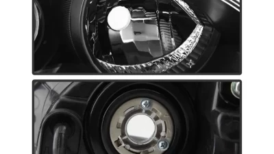 Xtune Black OEM Style Headlights Mazda 3 Sedan 2004-2009                                     - HD-JH-MAZDA304-AM-BK - Image 3