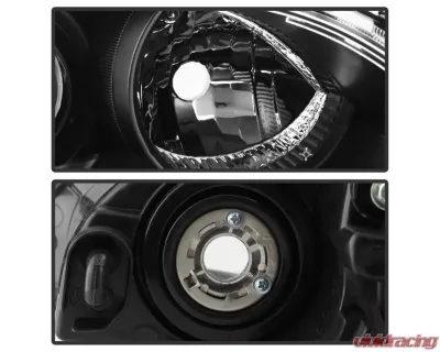 Xtune Black OEM Style Headlights Mazda 3 Sedan 2004-2009 - HD-JH-MAZDA304-AM-BK