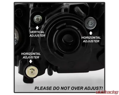 Xtune Black OEM Style Headlights Mazda 3 Sedan 2004-2009 - HD-JH-MAZDA304-AM-BK