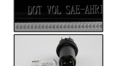 Xtune Black OEM Style Headlights Mazda 3 Sedan 2004-2009                                     - HD-JH-MAZDA304-AM-BK - Image 6