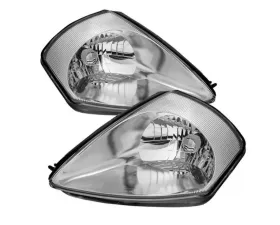 Xtune Chrome Crystal Headlights Mitsubishi Eclipse 2000-2005