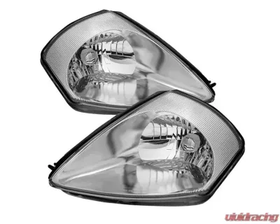 Xtune Chrome Crystal Headlights Mitsubishi Eclipse 2000-2005 - HD-JH-ME00-C