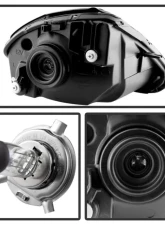 Xtune Chrome Crystal Headlights Mitsubishi Eclipse 2000-2005                                     - HD-JH-ME00-C - Image 4