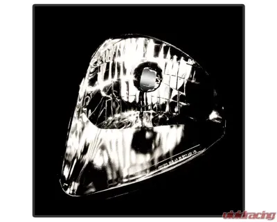 Xtune Chrome Crystal Headlights Mitsubishi Eclipse 2000-2005 - HD-JH-ME00-C