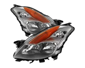 Xtune Chrome OEM Headlights Nissan Altima Coupe 2008-2009