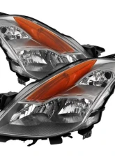 Xtune Chrome OEM Headlights Nissan Altima Coupe 2008-2009                                     - HD-JH-NA08-2D-C - Image 4