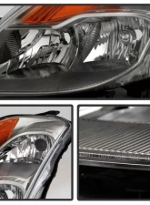 Xtune Chrome OEM Headlights Nissan Altima Coupe 2008-2009                                     - HD-JH-NA08-2D-C - Image 2