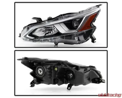 Xtune OE Left Driver Side Halogen Headlight Nissan Altima 2019-2020 - HD-JH-NA19-OE-L