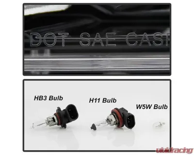 Xtune OE Left Driver Side Halogen Headlight Nissan Altima 2019-2020 - HD-JH-NA19-OE-L