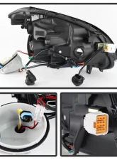 xtune HD-JH-NM07-AM-BK Black Crystal Headlights for 2007