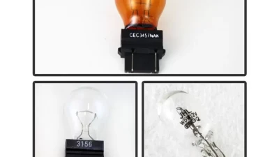 Xtune Black Crystal Headlights Nissan Maxima 2007-2008                                     - HD-JH-NM07-AM-BK - Image 5