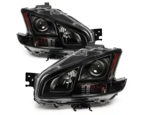 Xtune Black OEM Style Headlights Nissan Maxima 2009-2014