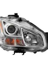 Xtune OEM Right Passenger Side Headlights Nissan Maxima 2009-2014                                     - HD-JH-NM09-OE-R - Image 4