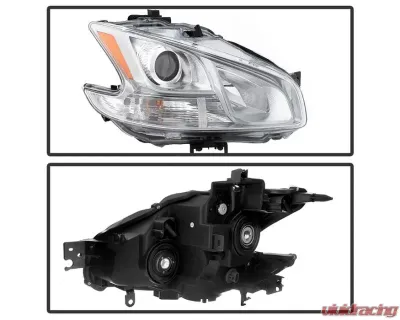 Xtune OEM Right Passenger Side Headlights Nissan Maxima 2009-2014 - HD-JH-NM09-OE-R