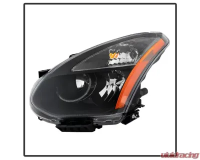 Xtune Black OEM Style Headlights Nissan Rogue 2008-2013 - HD-JH-NROG08-AM-BK