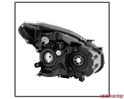 Xtune Black OEM Style Headlights Nissan Rogue 2008-2013 - HD-JH-NROG08-AM-BK