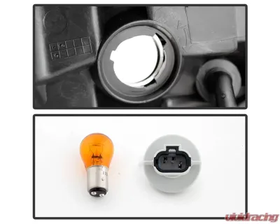 Xtune Black OEM Style Headlights Nissan Rogue 2008-2013 - HD-JH-NROG08-AM-BK