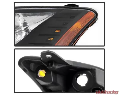 Xtune Black OEM Style Headlights Nissan Sentra 2010-2012 - HD-JH-NS10-AM-BK