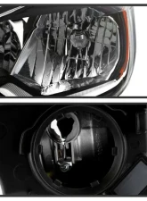 Xtune Chrome OE Halogen Headlight Nissan Sentra 2016-2018                                     - HD-JH-NS16-OE-C - Image 3