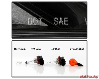 Xtune Chrome OE Halogen Headlight Nissan Sentra 2016-2018 - HD-JH-NS16-OE-C