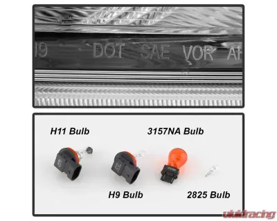 Xtune OE Left Driver Side Halogen Headlight Nissan Sentra 2016-2018 - HD-JH-NS16-OE-L