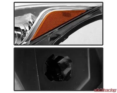 Xtune OE Left Driver Side Halogen Headlight Nissan Versa 2020-2021 - HD-JH-NV20-OE-L