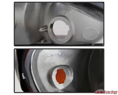 Xtune Black Crystal Headlights Pontiac Grand Am 1999-2005 - HD-JH-PGAM99-AM-BK