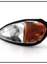 Xtune Chrome Crystal Headlights Pontiac Grand Am 1999-2005                                     - HD-JH-PGAM99-AM-C - Image 4