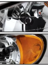 Xtune Chrome Crystal Headlights Pontiac Grand Am 1999-2005                                     - HD-JH-PGAM99-AM-C - Image 5